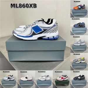 Designer Sneakers Shoes Mens Trainers Running Shoes Ny för män och kvinnor mocka Penny Cookie Pink Baby Blue White Black Salt Sneakers Storlek 36-45