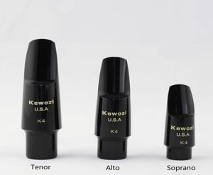 New Arrival Kewozi Bakelite Material Saxophone Mouthpiece For Tenor Alto Soprano Saxophone Brand Instrument Accessories Jazz Music9803162