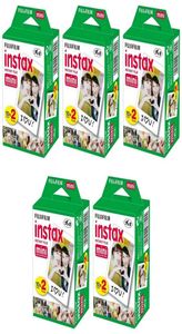 100 fogli fujifilm instax mini 8 pellicola 520 fogli per fotocamera instax mini 7s 25 50s 90 poin paper bordo bianco 3 pollici1508504