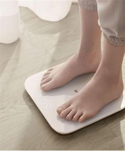 O original Xiaomi YouPin Mi Smart Weight Scale 2 Bathrons Scales Digital Electronic Lose Weight Bluetooth Screen LED LED Baby AN3227630
