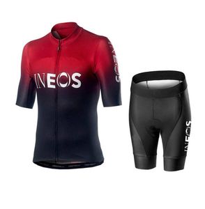 Kolarstwo Jersey 2020 INEOS MTB UNIFORM Rowerowe Ubrania rowerowe Ubrania Męs