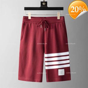 Tb Thombrowna Deigner Rhude Fifth Set Trackuit Pant Looe And Comfortable Fahion Be Popular Summer Men Short Gym 496