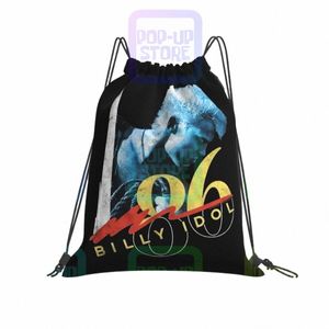 billy Idol 86 Punk Rock Music Drawstring Bags Gym Bag Bookbag Beach Bag Shop Bag School Sport q9im#