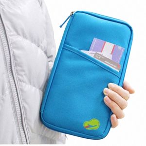 multifuncti Card Package Handbag for Travel Passport Ticket Organizer for Men and Women ID Holder Storage Bag 388M#