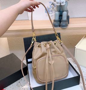 Bags Evening new luxury designers women shoulder bags leather old flower bucket bag famous Drawstring handbags Cross Body purse Simple fashion very nice
