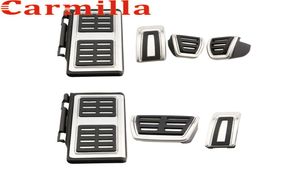 Carmilla Car Foot Fuel Pedal Brake Clutch PedalsカバーVW Golf 7 GTI MK7 for Skoda Octavia A7パーツアクセサリー4365990