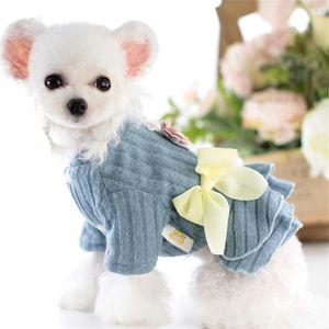 Dog Apparel Harness Dress For Small Dogs Leash Set Puppy Chihuahua Clothes