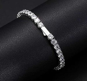 New Arrival Women Jewelry Vvs Moissanite Diamond Cluster Tennis Bracelet Iced Out Lab Grown Diamond Tennis Bracelet7277876