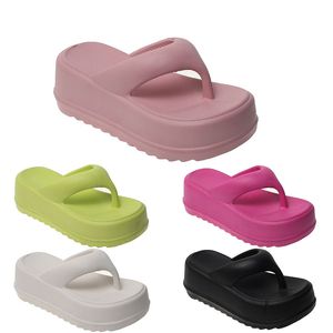 män kvinnor tofflor sommarstrand sandaler gai grön bekväm flip flop män utomhus inomhus sneakers mode glider storlek 36-41