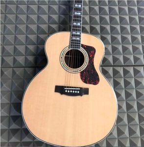 KSG 6 strings solid top F50 jumbo Guild acoustic guitar glossy guild acoustic electric guitar free shipping electrical acoustic