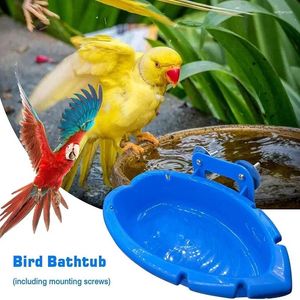 Другие поставки птиц C101230A01Bird Ванные ванны бассейн бассейн клетки для ванны для ванны для ванны с птичьей ванной комнатой