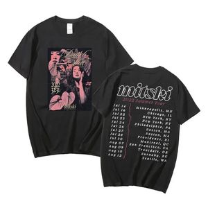 Homens de verão, homens mitski laurel hell enterre -me em makeout creek gráficos camiseta algodão ser o cowboy ninguém tshirts 240408