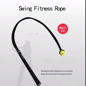 MELE LINKS Golf Swing Practice Rope Fitness Trainer Beginner Training Warm-up Exercise Assist High Elastic 240416