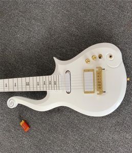 Guitarra elétrica de alta qualidade Prince Cloud Guitarwhite com mato de bordo de pescoço com guitarra de corpo de amieiro guitarra4307443