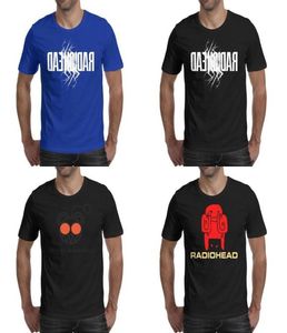 Moda Mens imprimindo Radiohead Amnesiac Novos álbuns camiseta preta e engraçada camisas casuais urbanas rock rock um radiohead backwards log3313499