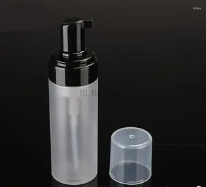 Storage Bottles 100pcs 150ml PET Foam Bottle Frosted Clear Plastic Cosmetic Container Empty Foaming For Liquid Soap Refillable