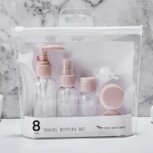 Aufbewahrung Flaschen Travel Smart Bottle Creme Spray Parfüm leere Fläschchen wiederverwendbar feiner Nebel Zerstäuber Kosmetikkit Zubehör Set Set