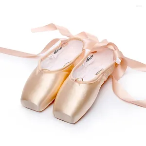 Dance Shoes Ballet for Girls Toe con cinturini in raso Allenamento a fondo piatto e Big Children's