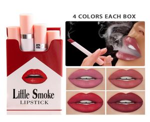 Handaiyan Smoke Lipstick Set Waterproof Matte Velvet Lips Makeup Lip Gloss Long Lasting Moidure Cosmetic Lipstick9732620