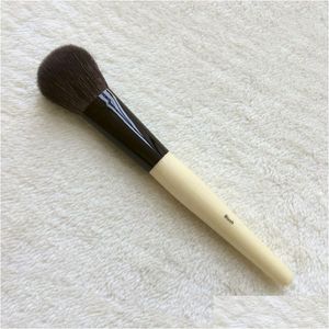 Pennello per trucco B Brush - Luxe morbido naturale naturale setole rotonda guancia polvere di bellezza di bellezza cosmetica strumento di consegna di consegna sanitaria otan0