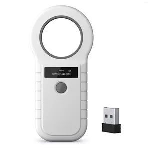 Animal Microchip Pet Tag Scanner ID Reader RFID Emid Handheld Bt USB 2.4G Connect 128 Information Storage