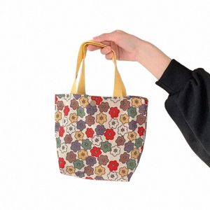 kadife retro kadınlar küçük tote omuz çantaları öğrenci kızlar öğle yemeği bento çanta el taşıyan alışveriş çantası kadın debriyaj çanta çantaları c9hp#