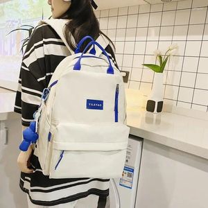 Rucksack Drop Children School Bag Female College -Studenten Einfache Feminina Boys High Student Rucksacks