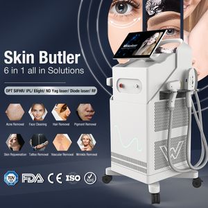 Nd yag lasermaskin tatuering pigment borttagning maskin diod laser hårborttagning enhet svart docka behandling ipl elight hudvård