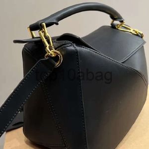 loeweee loewew bag messenger Designer Bag Genuine Leather Handbag Bucket Woman Bags Puzzle Clutch Totes CrossBody Geometry Square Contrast Color Patchwork Purses