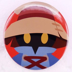 Jogo de infância de 58 mm Brocha de broche de anime Cute