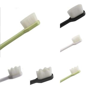 Novo 4pcs/defina Ultra-Fine Mill Million Million Nano Bristle dentes adultos de dentes de dente