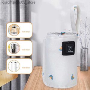 Bottle Warmers Sterilizers# USB bottle heater with adjustable constant temperature portable milk Q240417