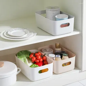 Depolama Kutuları Taşınabilir Gişe Masaüstü Dosya Kalem Tutucu Snack Organizer Plastik Kırtasiye Makyaj Mutfak Aracı
