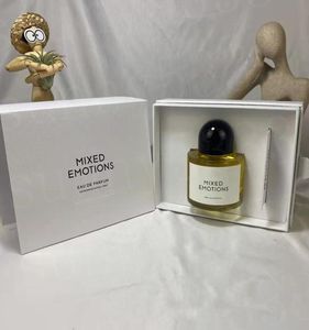 Nyaste ankomst parfym blandade känslor parfum klassisk doft spray 100 ml för kvinnor män långvarig tid gratis snabb leverans4451895