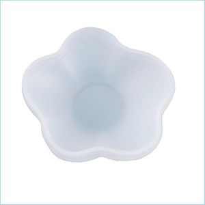 Molds Flower Dish Resin Mold Plate Jewelry Storage Trinket Tray Diy Craft Mod Drop Delivery Tools Equipment Dhgarden Dhexj