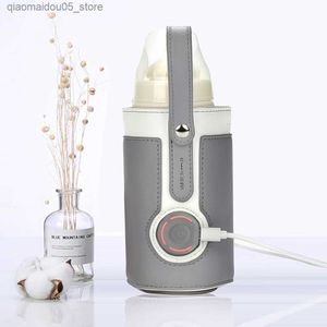 Bottle Warmers Sterilizers# USB baby bottle heater portable travel milk heater baby bottle heater heating cover insulated thermostat outdoor food heater Q240416