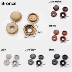 2024 100Pcs Nails Screw Cap Decorative Cover Anti-Rust Buckle Phillips Screw Plastic Protective Covers Nut Nail Caps Car Decor Parts