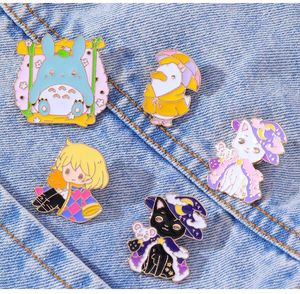 film per film d'infanzia giapponese Game Elfo Pins Pins Cine Film Anime Giochi Pins Hard smalto Collezionare Bacini da backpack con spalla di cartone animato badge.