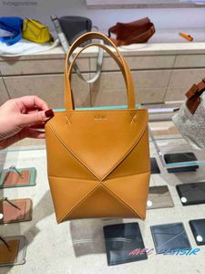 Luksusowe wysokiej jakości torby na projektanty loeweelry dla kobiet puzzle składane składane torba ręczna po przekątnej pojedyncze ramię z oryginalnym logo marki 1to1