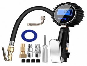 Digital däck inflator luftkompressor pumptryck mätare snabb anslutning tillbehör lastbil bil motorcykel GNZP1040491