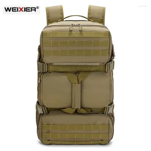 Rucksack 65L Taktische militärische Schultern im Freien für Wasserdichte Nylon Trekking Klettern mit hoher Kapazität Reisetasche Mochila