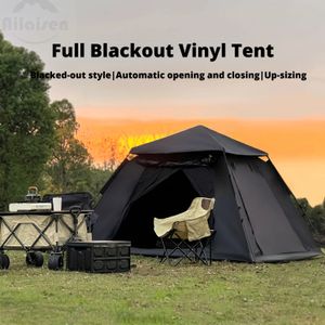 Vattentät campingtält för 45 personer som är självlayande Canopy Sunshade Ultralight Sun Beach 4 Seasons Awising Equipment 240416