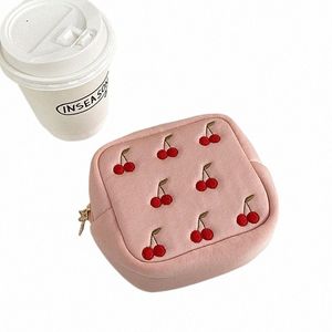 Piccoli rossetti aleriti cuscinetti igienici Organizzatore di stoccaggio Case Mini cerniera con cerniera da donna borse cosmetico borsetta portafoglio 98VA#