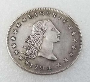 1794 Copia di monete da dollaro a busto drappeggiato0123456789102864038