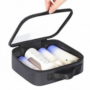 Portable Travel W Bag Female Transparente Waterproof Makeup Storage Case di grande capacità Organizzatore cosmetico Beauty Women Case I3PP#