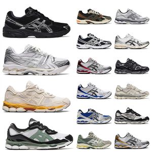 Asics Gel NYC Black Graphite Grey Pure Gold 1130 Running Shoes Kayano 14 JJJ Jound Silver 2160 Cloud Runners Trainers Clay Earth【code ：L】Sneakers