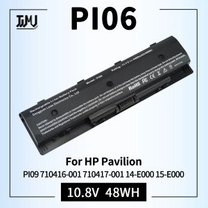 Piller PI06 HP PI09 için Dizüstü Bilgisayar Pili PI09 710416001 710417001 Envy 15 15t 17 Pavilion 14E000 15E000 15TE000 15ZE000 17E000 17E100