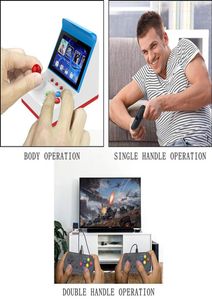 Sprzedaż A6 Retro Arcade Game Mini Protable Handheld Console 3 -Cal Cal Screen Games Player TV DODATKU DLA KITROKI