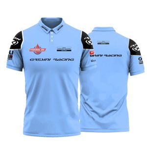 Mens Polo shirt 2024 Summer Moto Race Gresini racing Team No. 93 Driver Mark marquez Fan Outdoor Sports POLO Tops 240416