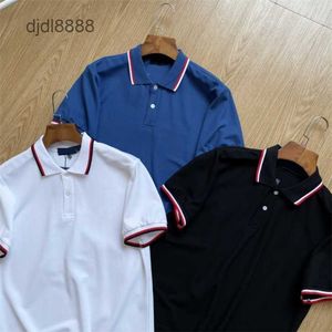22SS Mens Polos Embroidery Fashion T Shirt Designer قمصان غير رسمية بولو Tops New Spring Summer Tshirt Tees عالية الطباعة الرياضة.